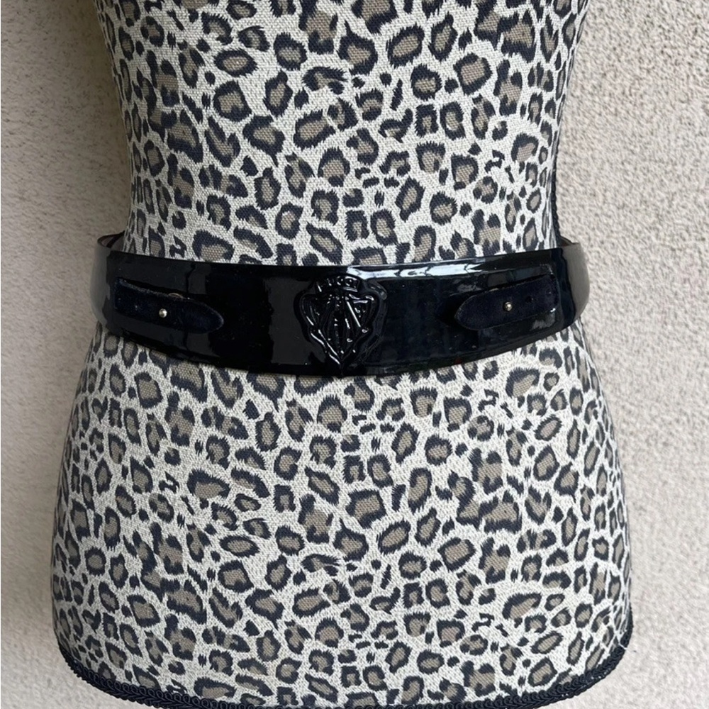 Gucci two-leather belt ya